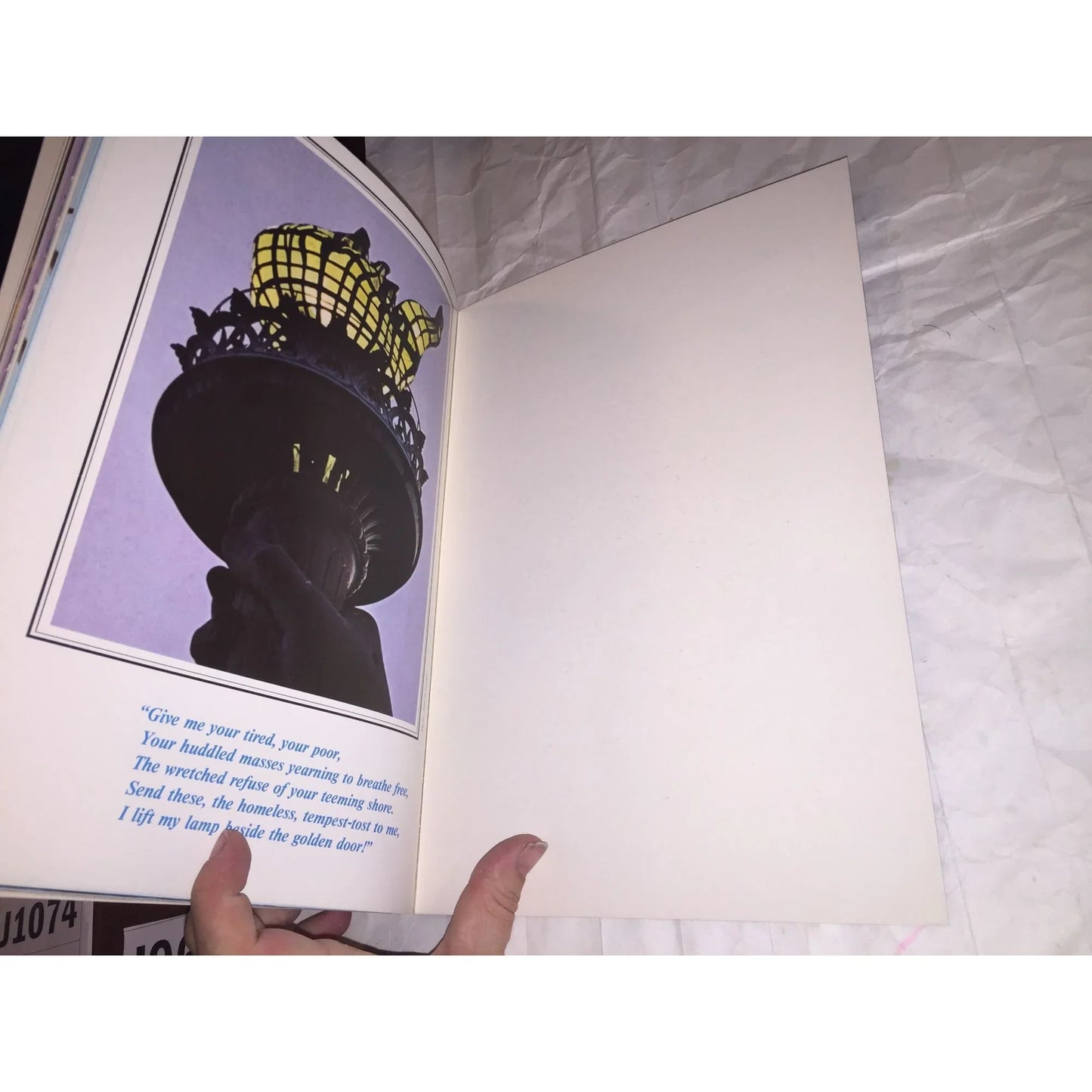 Statue of Liberty Keeper of Dreams 1886-1986 Book by Margo Nash - A+ Stuff