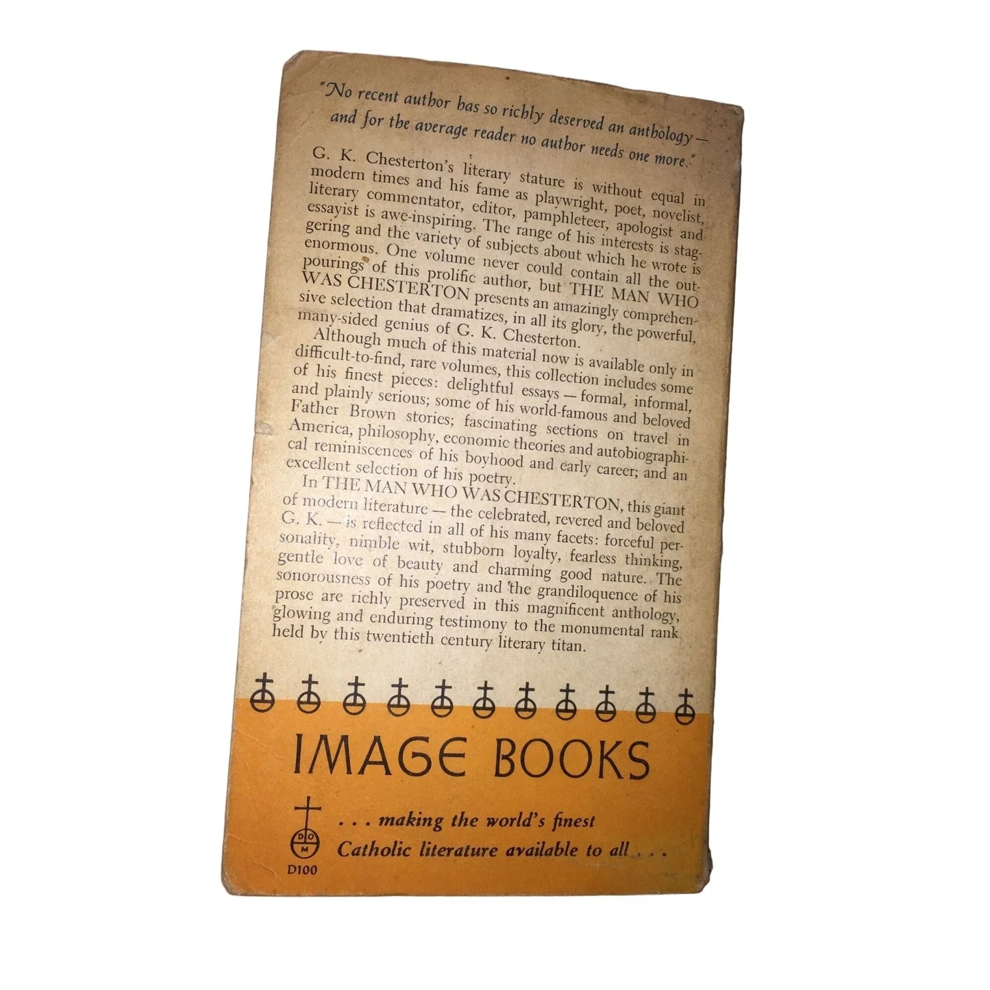 The Man Who Was Chesterton - Raymond T. Bond - Paperback book - A+ Stuff