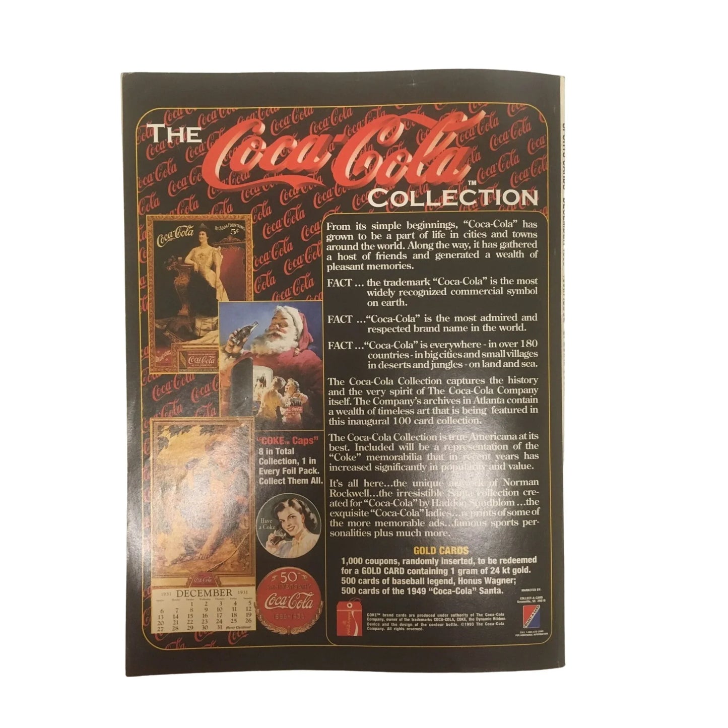 Sports Cards 100th Edition MAGAZINE December 1993 Special Collector's Edition - A+ Stuff