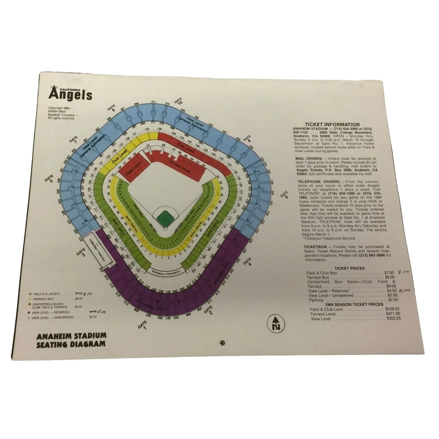 Vintage Collectible 25th Silver Anniversary Season Baseball Calendar - A+ Stuff