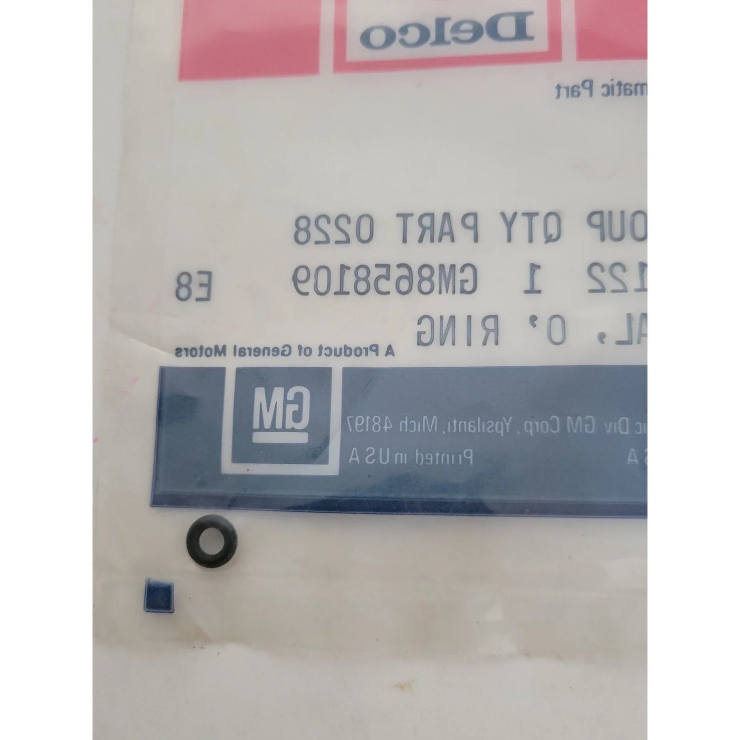 Delco Hydra-matic Part #8658109 Seal O Ring- New old Stock delco A+ Stuff