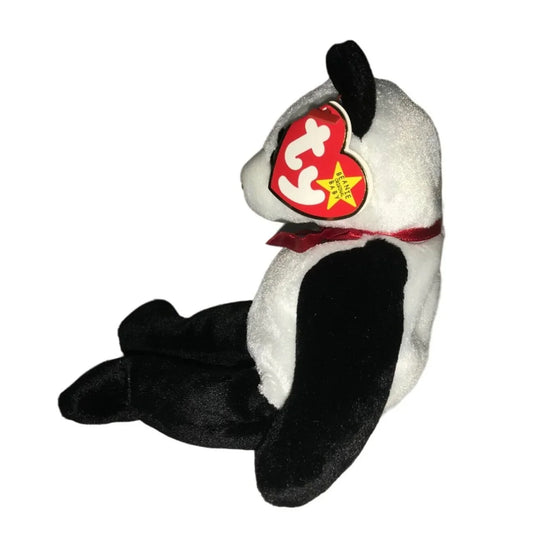Vintage 1997 Fortune the Panda TY Beanie Baby with Tags - A+ Stuff