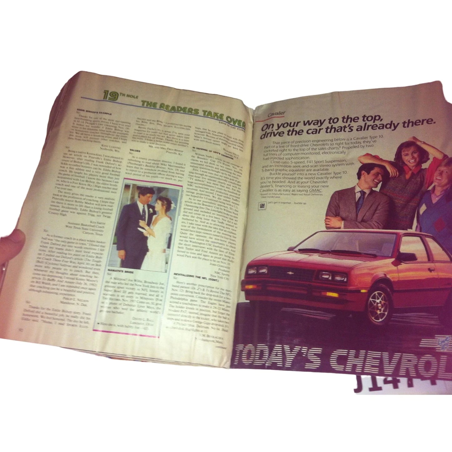 SPORTS ILLUSTRATED 12-3-84 The Magic Flutie Vintage Magazine - A+ Stuff