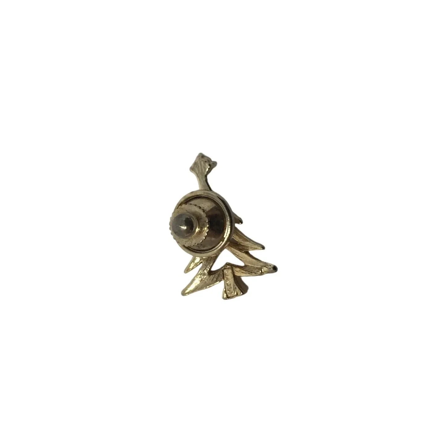 Vintage Avon Christmas Tree Gold Toned Pin - A+ Stuff