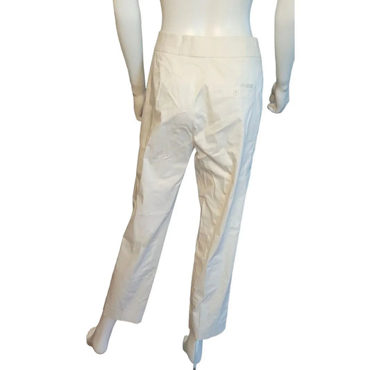 Women's Perse White Pants size 8 perse A+ Stuff