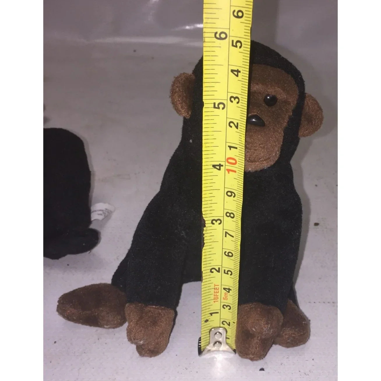 Vintage TY Beanie Baby Congo the Gorilla (about 6 inches tall) - A+ Stuff