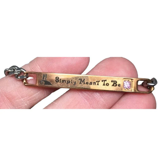 "Simply Meant To Be" Womens Bracelet with Clasp- 7.5in. long A+ Stuff A+ Stuff Bracelet