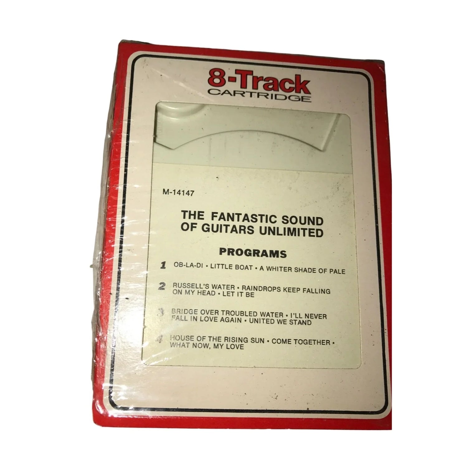 Vintage Music 8 Track Cassette Tape The Fantastic Sound of Guitars Unlimited - A+ Stuff
