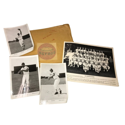 Astros Vintage Iron On Decal and Team Photos 1972 Houston Astros - A+ Stuff