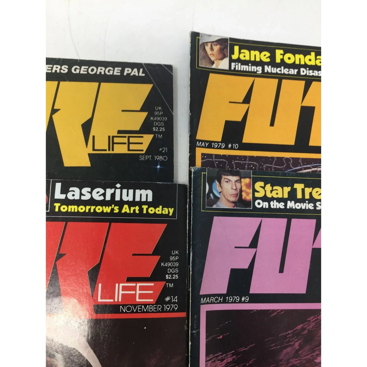 Vintage Collectible Bundle of 4 Future Magazines (1979-80) - A+ Stuff
