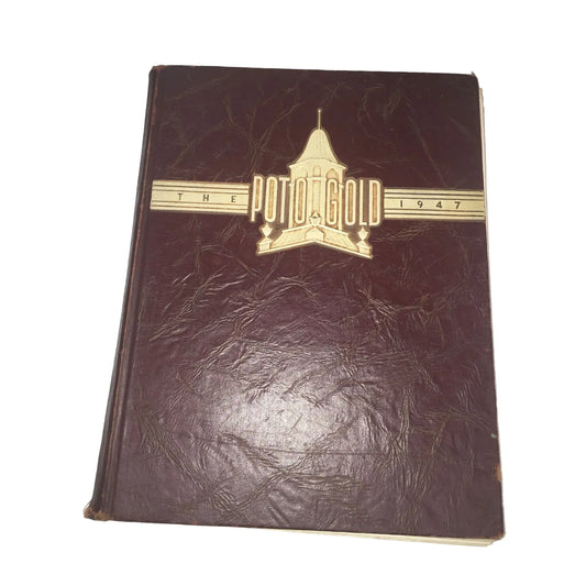 Vintage 1947 Toledo Ohio Devilbis High School Year Book - A+ Stuff