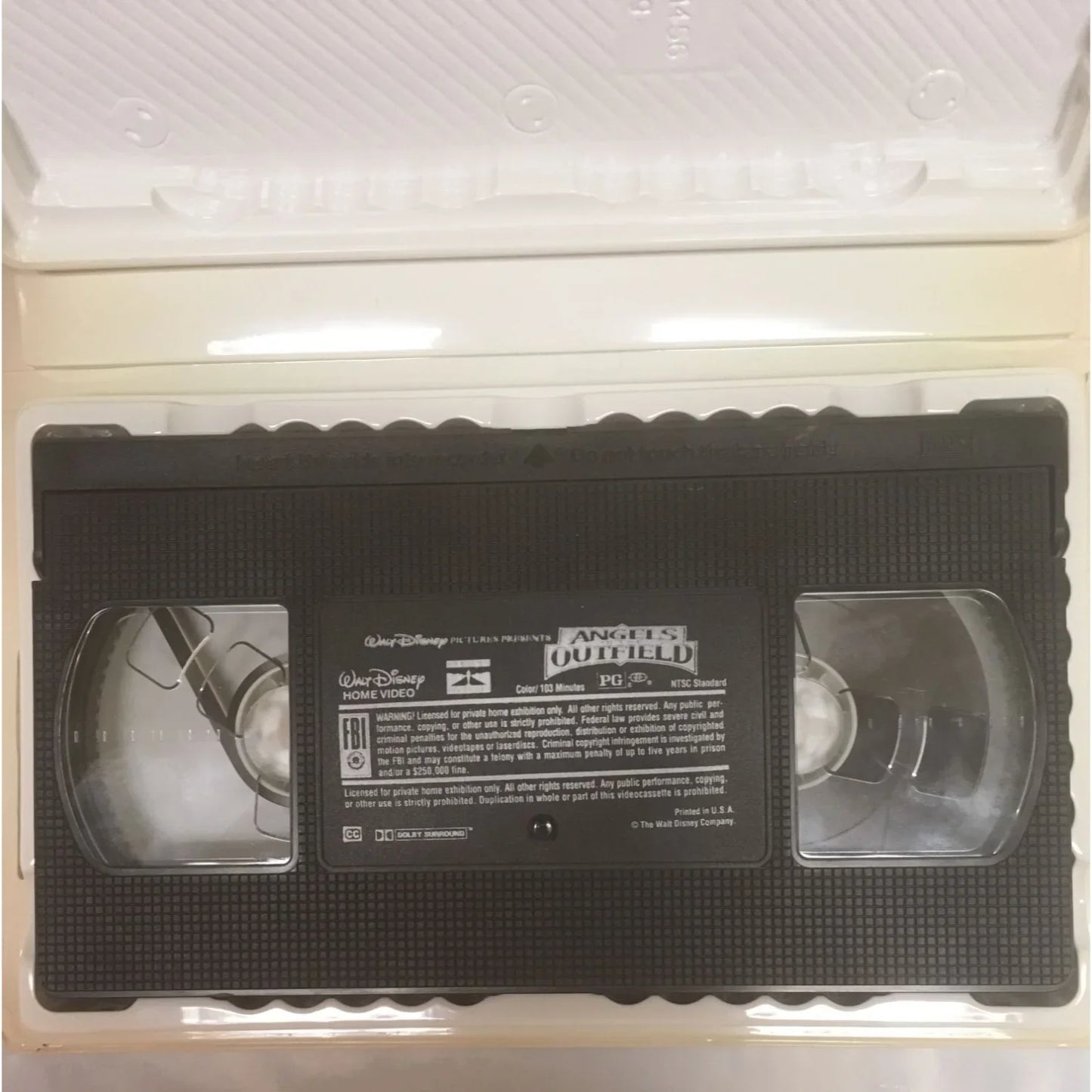 Walt Disney Angels In The Outfield Danny Glover, Tony Danza, C. Lloyd VHS Tape - A+ Stuff