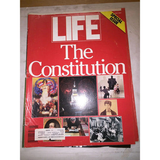 Vintage LIFE The Constitution 1987 Paperback Magazine - A+ Stuff