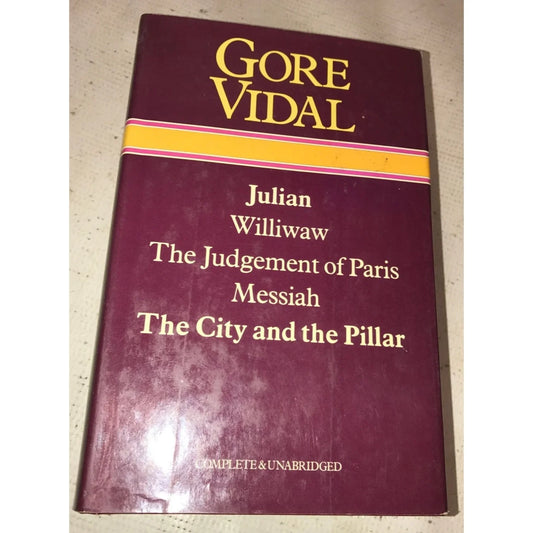 Gore Vidal - Jillian - Williwaw - Judgement of Paris - Messiah - City and The Pillar Book - A+ Stuff