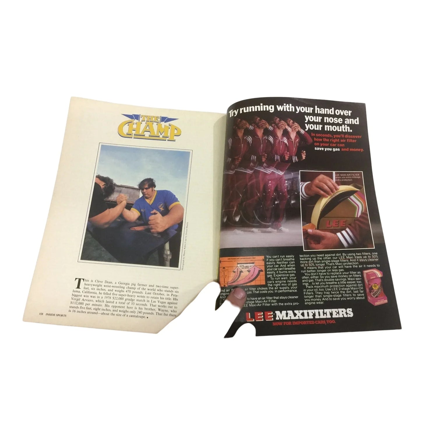 Vintage 1980 Inside Sports Magazine Volume Two - A+ Stuff