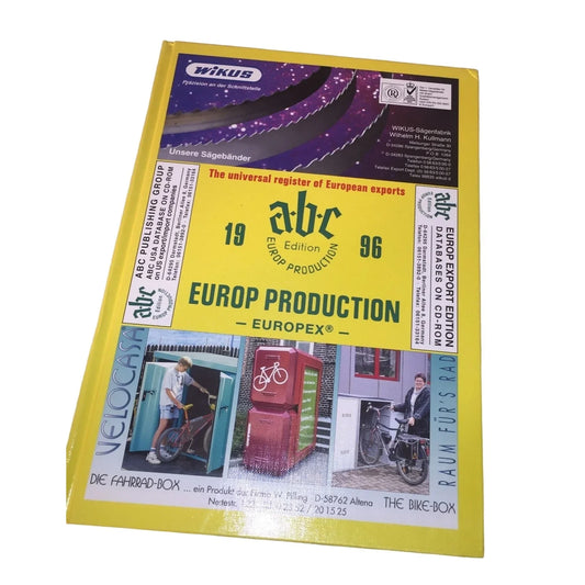 Vintage 1986 ABC Edition Europ Production- Europex Hardcover Book - A+ Stuff