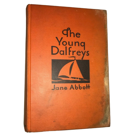The Young Dalfreys - Jane Abbott - published in 1932 - water damaged cover - A+ Stuff