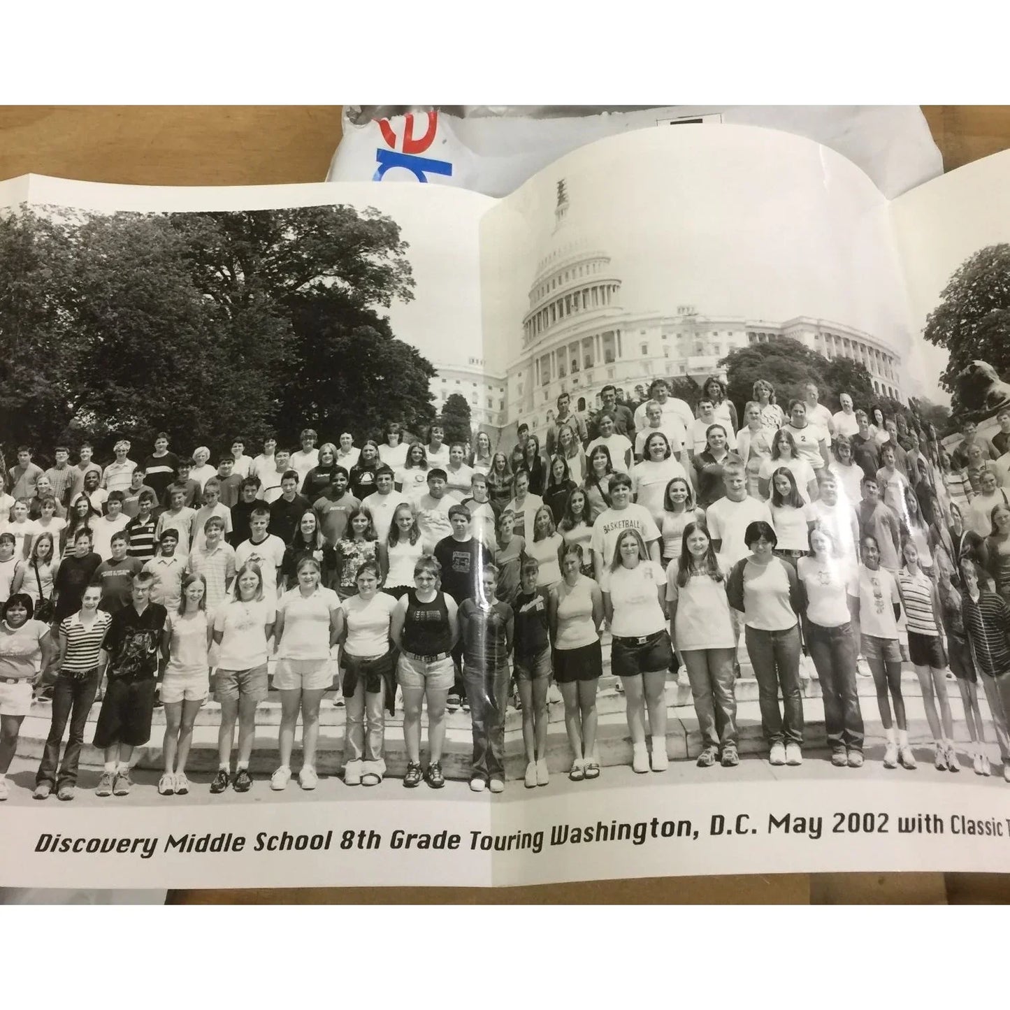 Discovery Middle School 8th Grade Touring Washington DC 5/2002 w/ Classic Tours - A+ Stuff