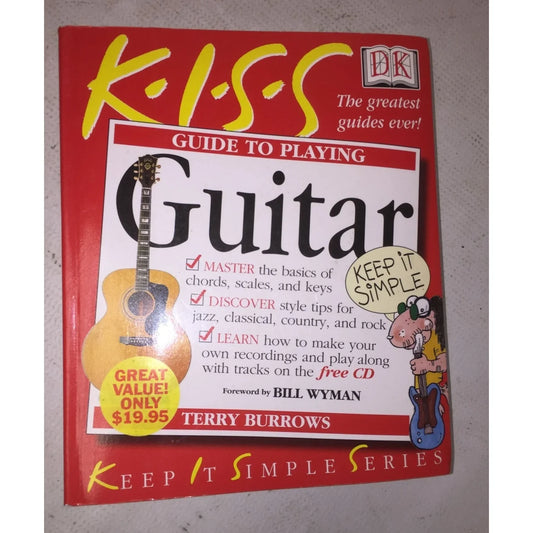 Playing the Guitar (Keep It Simple Series) Paperback book by Terry Burrows - A+ Stuff