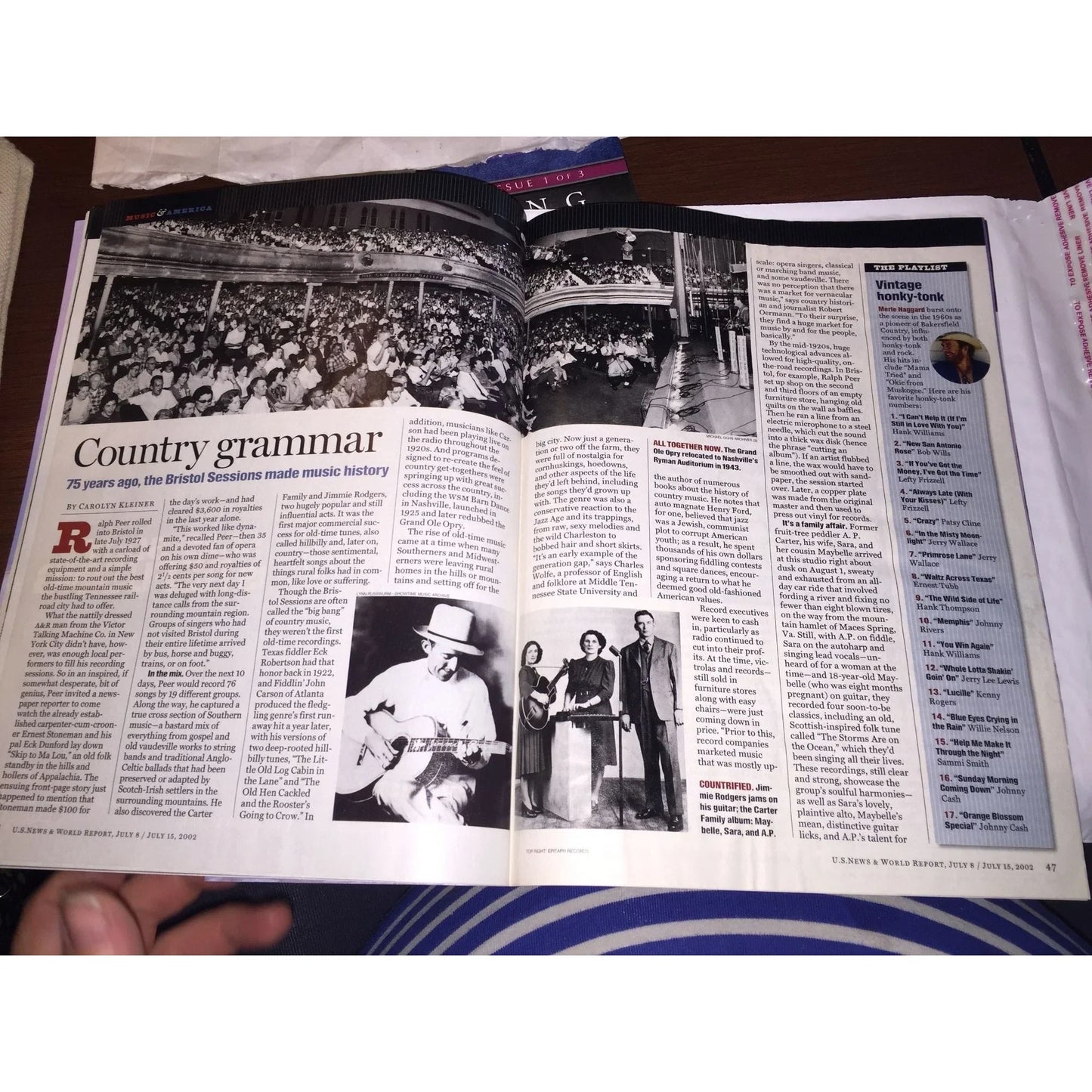 Vintage Special Double Issue America's Music From Yankee Doodle to Hip-Hop Magazine - A+ Stuff