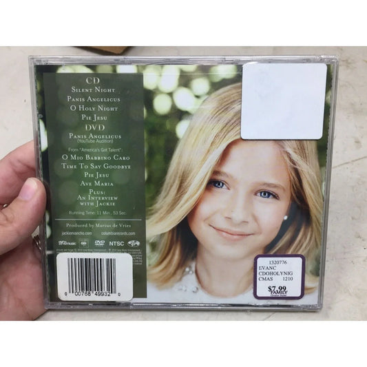 Jackie Evancho : O Holy Night 4 Song Holiday CD + DVD Of Performances A+ Stuff A+ Stuff