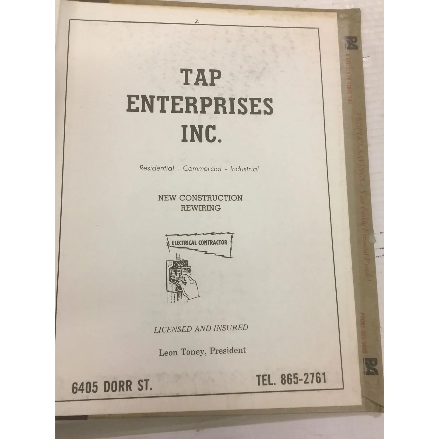 Vintage 1982 Toledo Directory Hardcover Book - R. L. Polk & Co. Publishers - A+ Stuff