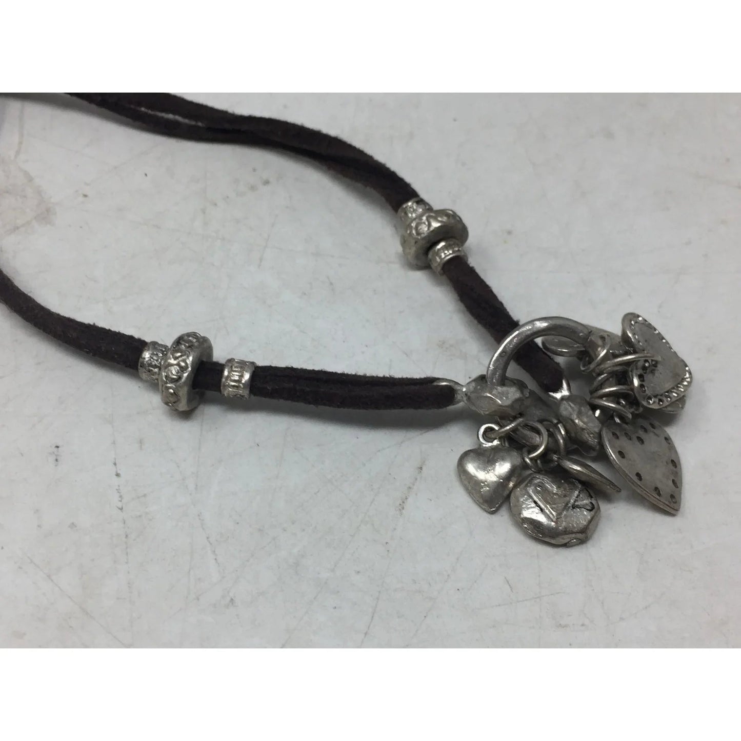 Adjustable Women's Bracelet with Heart Charms on it - A+ Stuff - Bracelet - A+ Stuff
