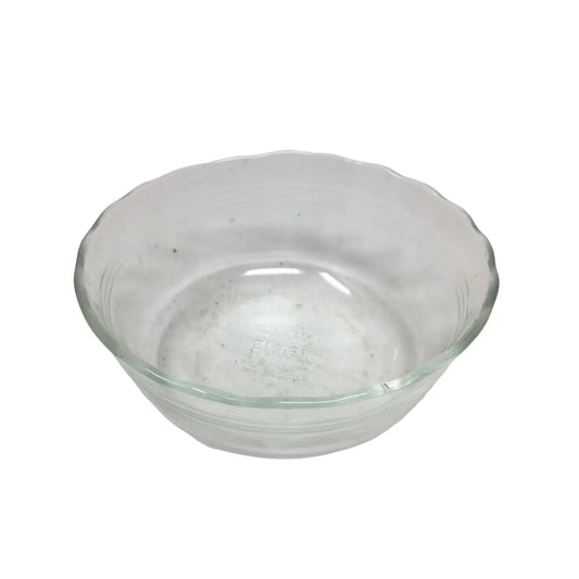 Vintage PYREX Clear Glass Bowl - 4.5'' wide, 2'' tall - A+ Stuff