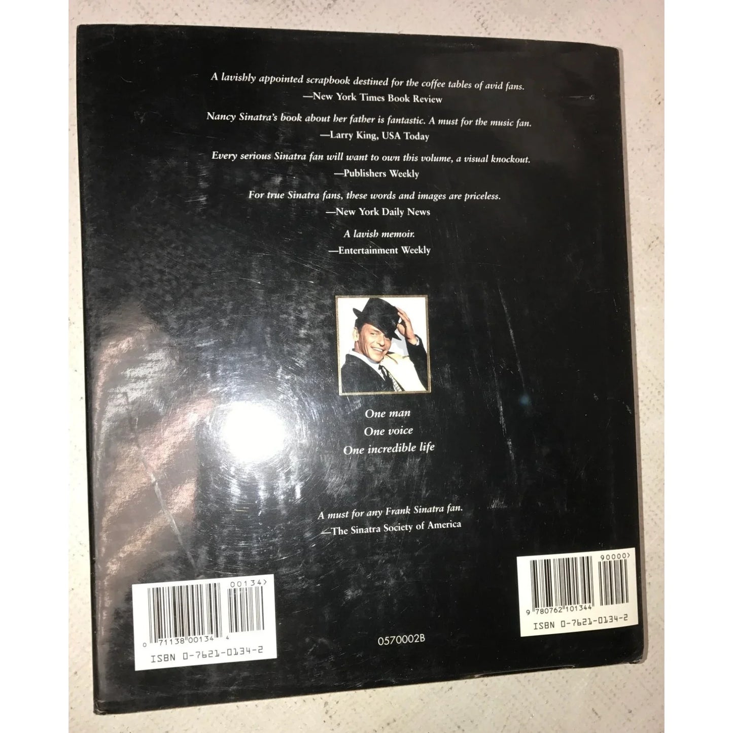 Frank Sinatra 1915-1998 An American Legend Book by Nancy Sinatra - A+ Stuff