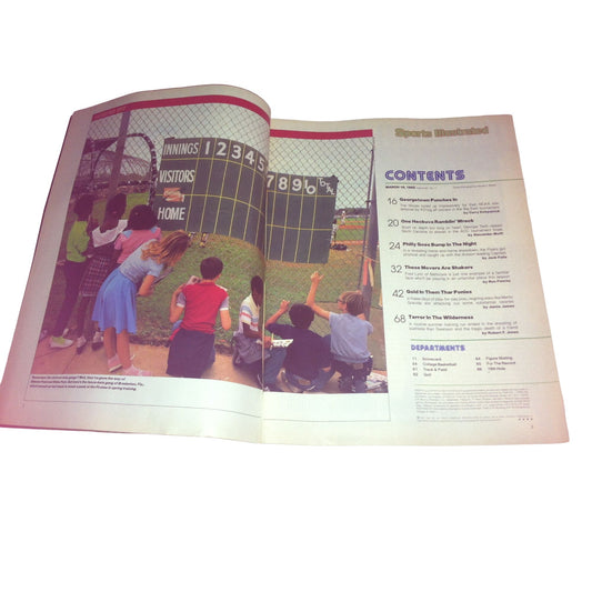 Vintage Sports Illustrated Magazine "Have Bat, Will Travel" Fred Lynn