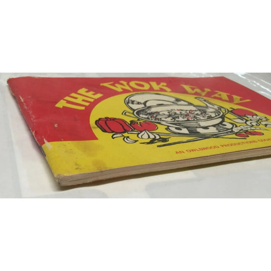 Vintage Cookbook The Wok Way Owlswood Productions - A+ Stuff
