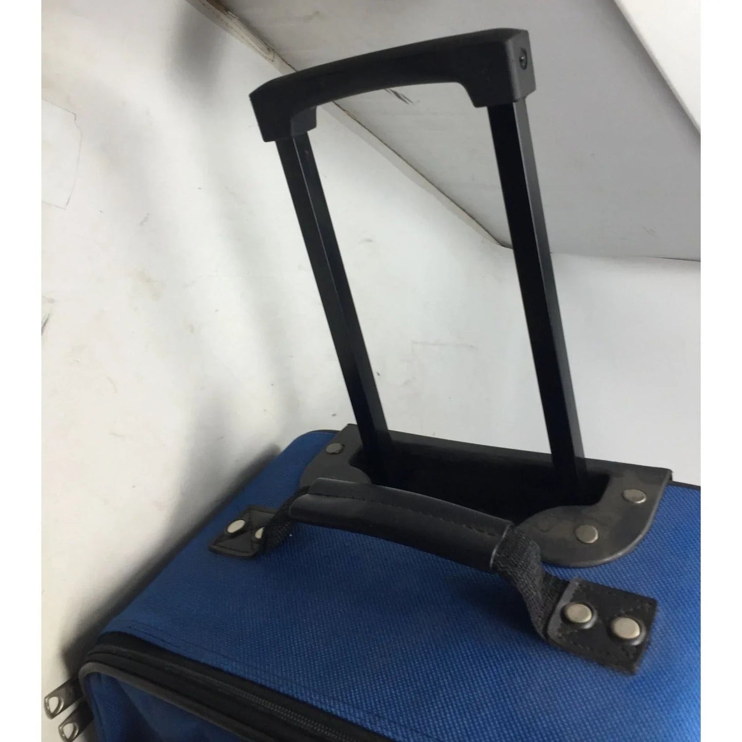 American Tourister Blue and Black Suitcase with Wheels - American Tourister - Luggage & Bags - A+ Stuff