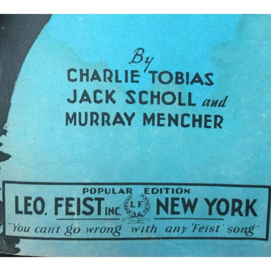 ''An Old Water Mill'' by Charlie Tobias, Jack Scholl, and Murray Mencher - A+ Stuff - SHEET MUSIC - A+ Stuff