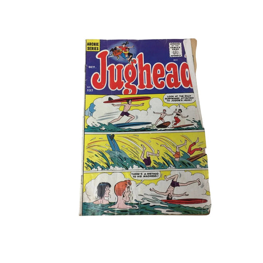 Archie Series ''Jughead'' Vintage Comic Book - No. 137 - A+ Stuff - comic book - A+ Stuff