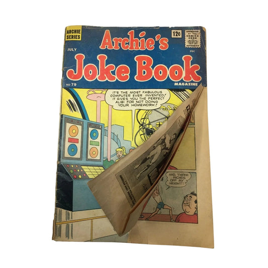 ''Archie's Joke Book'' - Archie Series Magazine Comic Book (No. 79) - A+ Stuff - comic books - A+ Stuff
