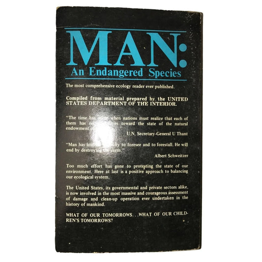 Man: An Endangered Species Apollo Book by Lawrence Gress - A+ Stuff