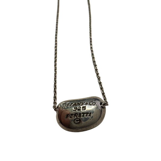 Tiffany & Co Elsa Peretti Small Bean Necklace - Sterling Silver - 16" Tiffany & Co. A+ Stuff
