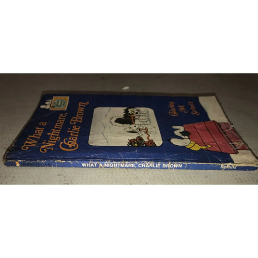 What A Nightmare, Charlie Brown Vintage Paperback Book by Charles M. Schulz - A+ Stuff