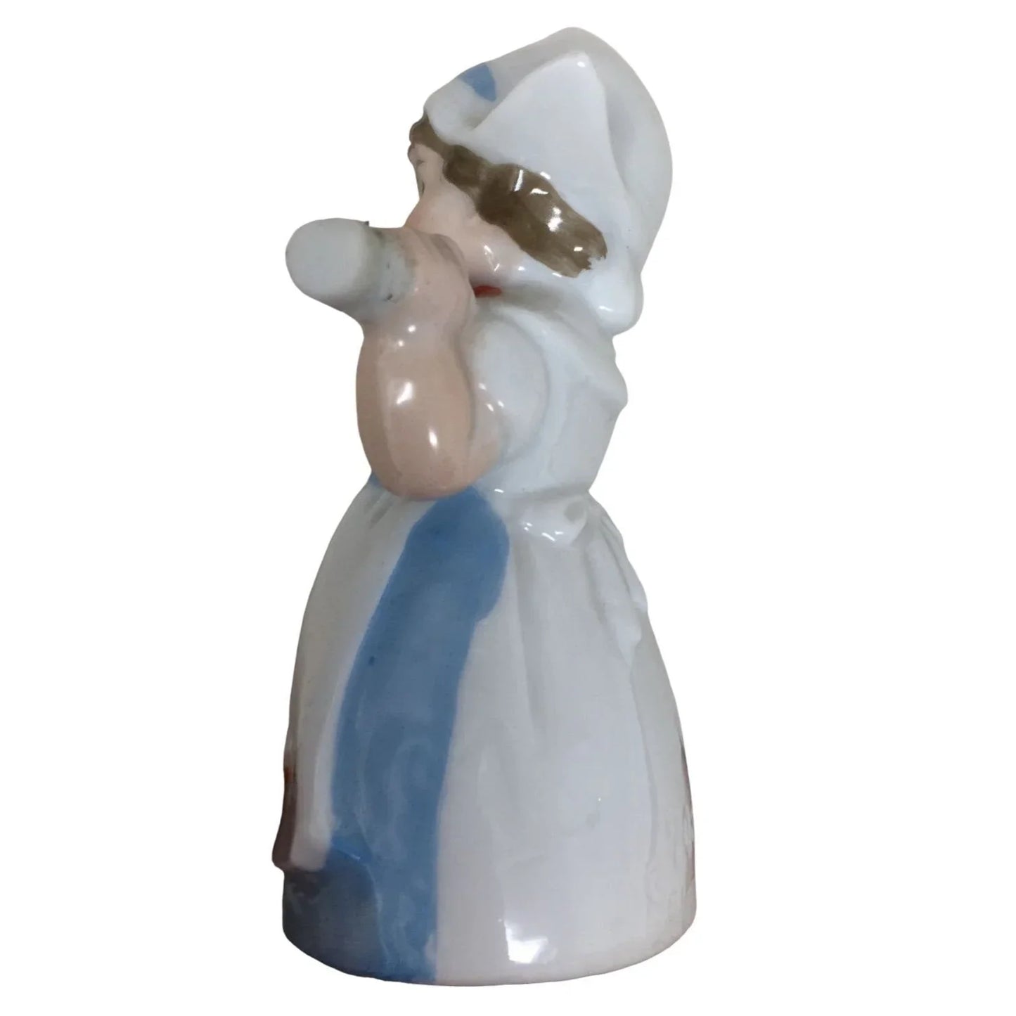 Small Vintage Mid Century Milkmaid Figurine Woman- Made in Germany A+ Stuff A+ Stuff