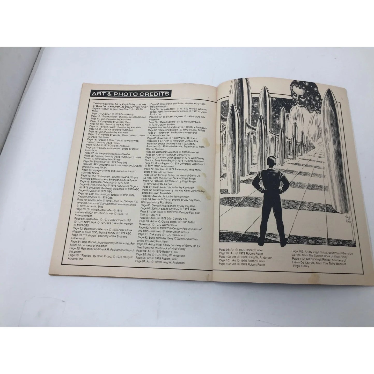 Vintage STARLOG'S SCIENCE FICTION YEARBOOK, VOLUME 1, 1979 - A+ Stuff