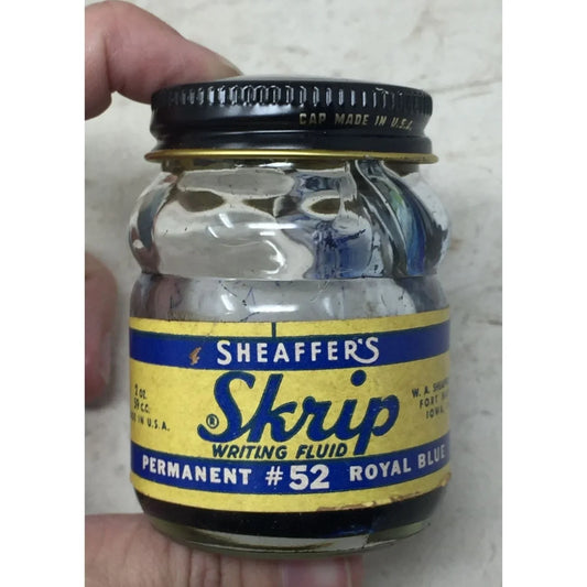 Sheaffer's Skrip Writing Fluid Royal Blue #52 (Not Full) sheaffers A+ Stuff