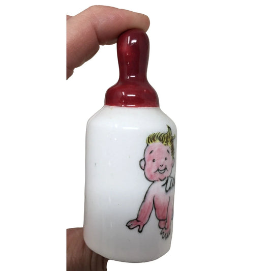 Vintage Salt/Pepper Shaker (Just 1 Shaker) With Handpainted Baby "Will Grow" A+ Stuff A+ Stuff