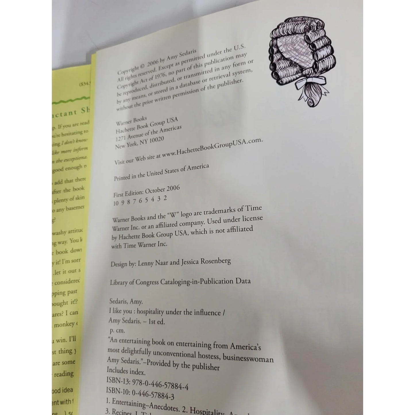 I Like You by Amy Sedaris Hospitality Under the Influence - A+ Stuff