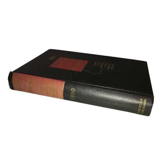 The Year book of dentistry - year 1950- Hardcover Vintage Book - A+ Stuff