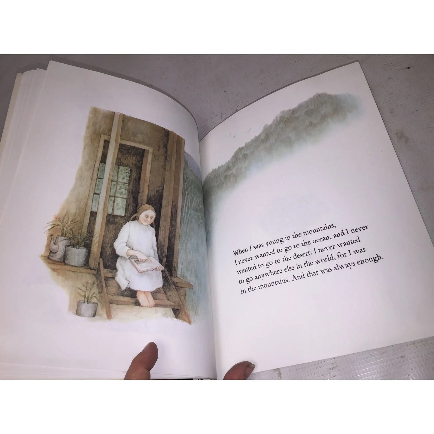 When I Was Young In The Mountains by Cynthia Rylant & Diane Goode Book - A+ Stuff