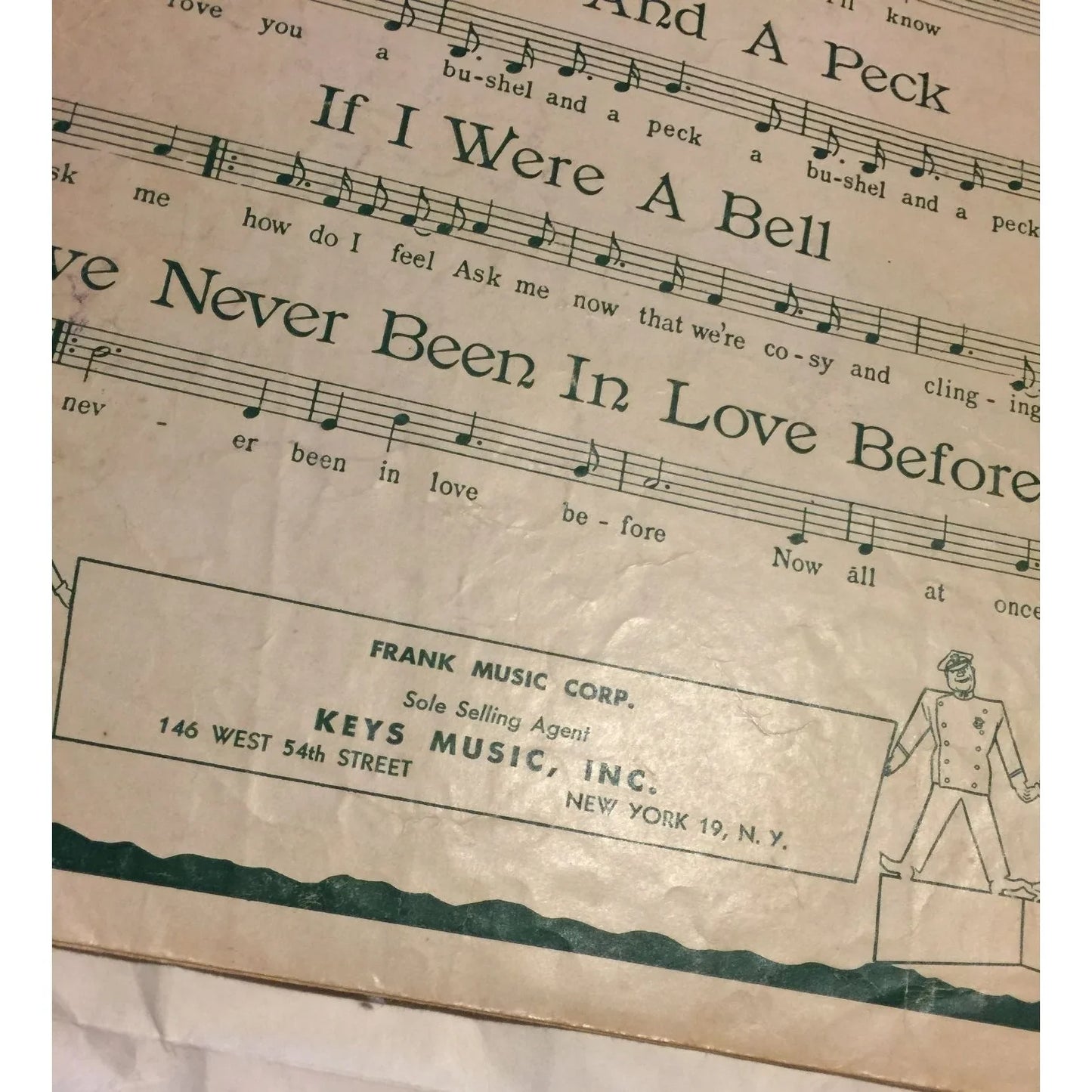 Rags to Riches by Richard Adler & Jerry Ross Vintage Sheet music - A+ Stuff