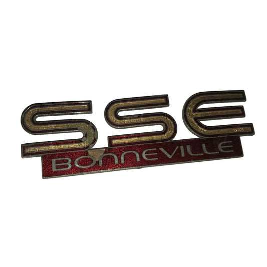 Pontiac SSE Bonneville Metal Auto Patch Emblem/Hood Ornament - A+ Stuff