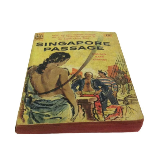 Singapore Passage Historical Vintage Paperback Book by Donald Barr Chidsey - A+ Stuff