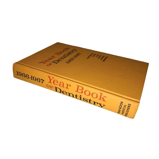 Vintage Yearbook of Dentistry 1966-1967 Hardcover Book - A+ Stuff