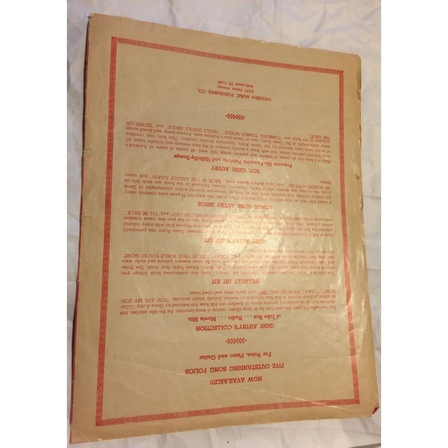 Here Comes Santa Claus by Gene Autry & Oakley Haldeman Vintage Sheet Music - A+ Stuff